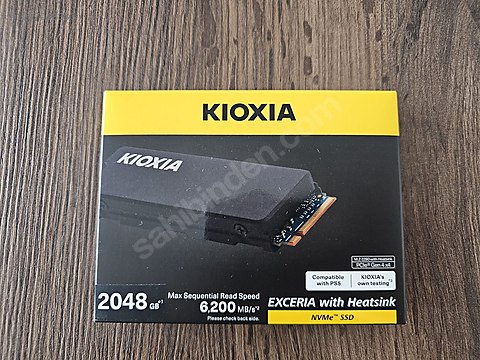 Kioxia Exceria Heatsink 2 tb m2 SSD sahibinden.comda - 1287018333