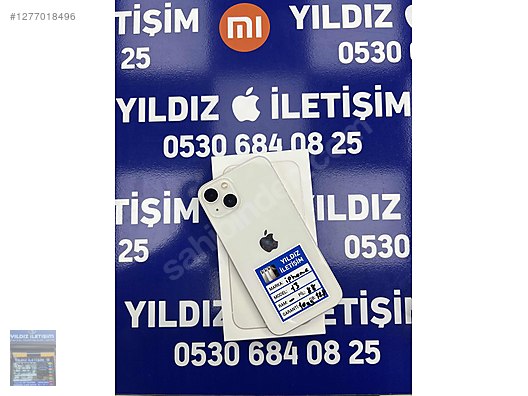Resim Apple iPhone 13 İkinci El TR | 128 GB | Beyaz İkinci El İPHONE 13 128 GB KUTU FATURALU10 AY GARANTİLİ-YILDIZ İLETİŞİM-