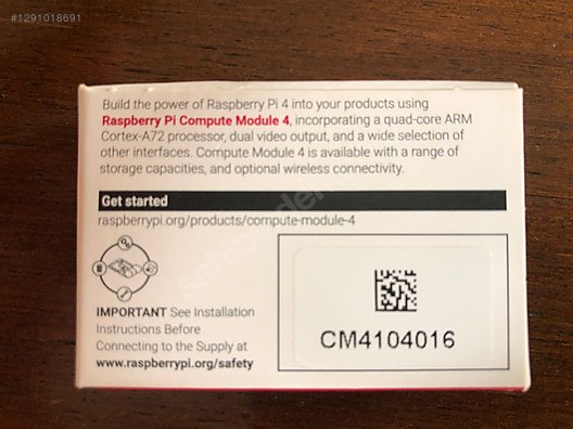Raspberry Pi Compute Module 4 4GB RAM 16GB eMMC (CM4104016) - Raspberry ...