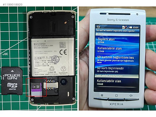 Sony Ericsson / Xperia X8 / Koleksiyonluk Sony Ericsson Xperia X8