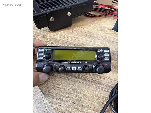 Icom ıc 2720 dual band telsiz on sahibinden.com - 1341018958