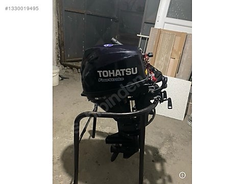 【中古】 町でみつけたライオン980 Tohatsu 9,8 Uzun Şaft Deniz Suyu Görmemiştir Türkiye'nin en büyük