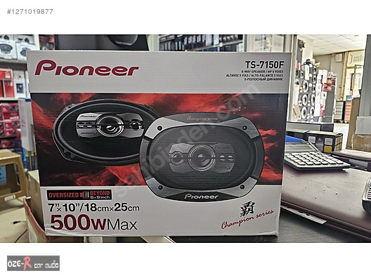 PİONEER TS-7150F OVAL HOPARLÖR ŞAMPİYON SERİİ 7X10 500WATTS