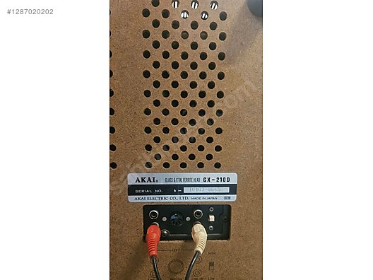Akai gx-210d - İkinci El Akai Müzik Seti & Teyp modelleri sahibinden.com'da!