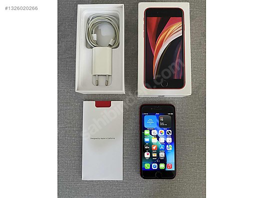 256 GB Kırmızı Apple iPhone SE (2. Nesil) Cep Telefonu - 1326020266