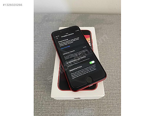 256 GB Kırmızı Apple iPhone SE (2. Nesil) Cep Telefonu - 1326020266