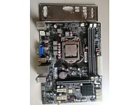 ECS H61H2-M12 1155 PİN ANAKART +İŞLEMCİ +AYNASI #1235020612