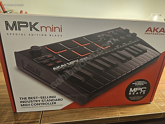 Akai MPK mini MK3 Black Edition MIDI Klavye on sahibinden.com