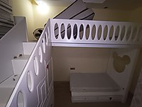 mdf yap bozlu ranza yatak