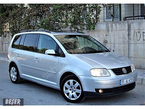 volkswagen touran 1 6 fsi highline 2004 vw touran otomatik sunroof lu ceki demirli at sahibinden com 959020998