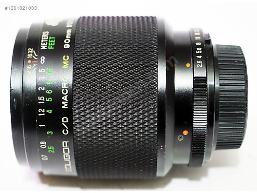 Lensler / Soligor (Elicar V-HQ) 90mm f/2.5 1:1 Macro Lens (Minolta