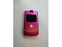 Motorola v3 pembe