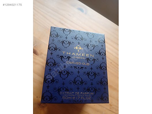thameen carved oud extrait de parfum 10 ml(süpriz hediyesiyle) on