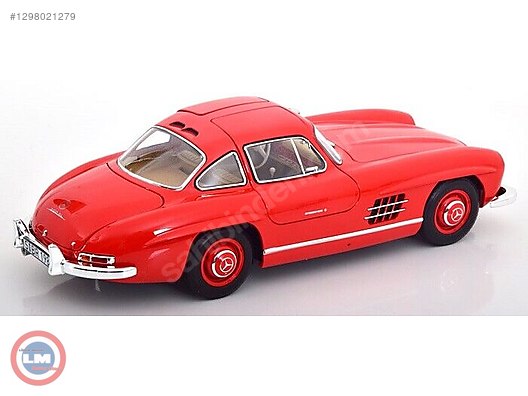 Mercedes-Benz 300SE レッド ミニカー 1/18 Norev Diecast Model 1:18 Mercedes Benz Araba - 1298021279