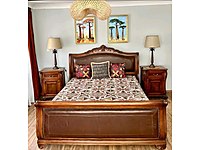 Gerçek ceviz otantik yatak odası takımı