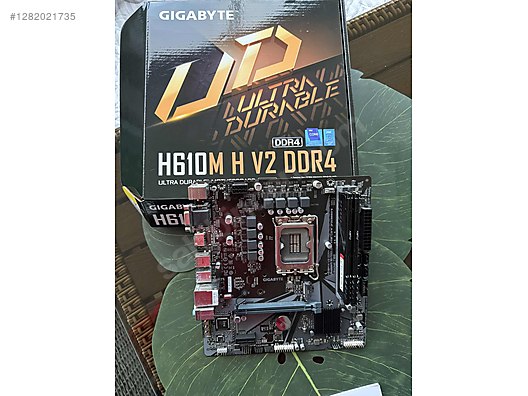Masaüstü Bilgisayar - Anakart GIGABYTE H610M H V2 Intel H610 Soket 1700 DDR4 5600MHz Anakart Anakart Anakart