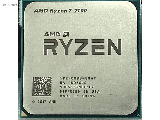 AMD Ryzen 7 2700 İşlemci sahibinden.comda - 1297021877 AMD Ryzen 7 2700 İşlemci sahibinden.comda - 1297021877
