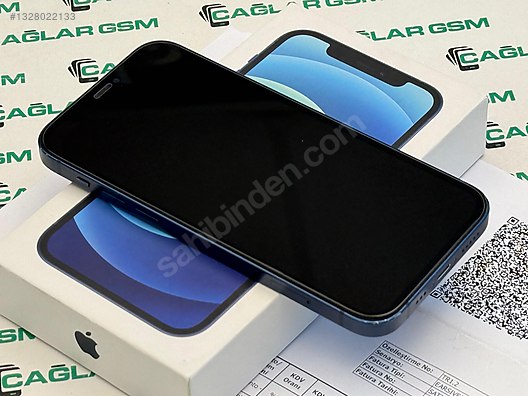 Apple / iPhone 12 / İPHONE 12 64GB MAVİ TEMİZ SORUNSUZ KUTULU
