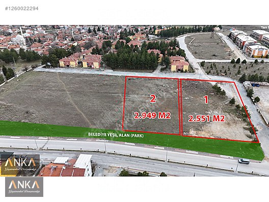 ANKA EMLAK'TAN YONCALI TAM MERKEZ 2.551 M2 TİCARİ-TURİZM ARSASI #1260022294