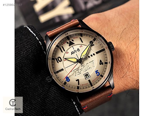 Aviator / AVI-8 HAWKER HURRICANE KENT AV-4094-06 Erkek Kol Saati