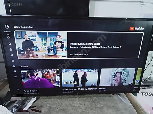 49 inc lG SMART TV İkinci El LG LED LCD TV İlanları sahibinden com