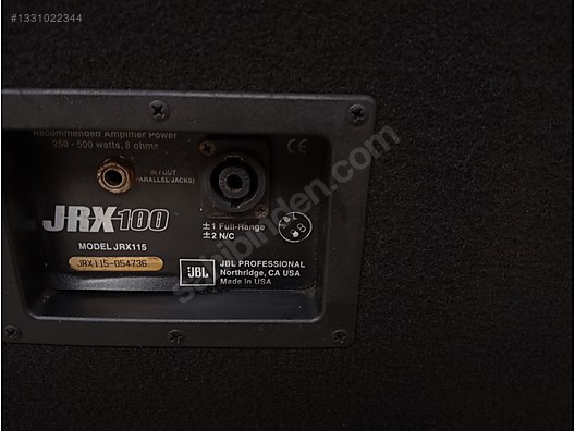JBL JRX 100/MADEIN U.S.A. sahibinden.comda - 1331022344