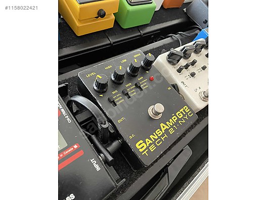 TECH 21 SansAmp GT2 Pedal - Efekt Pedalı ve Diğer Enstrüman Yan