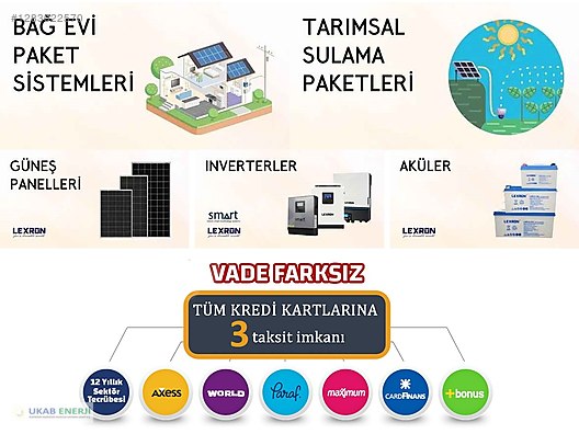 Güneş Paneli Paket Sistem