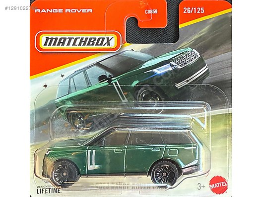 Matchbox Range Rover Gold Matchbox Diecast Model 1:64 Land Rover Araba - 1291022788