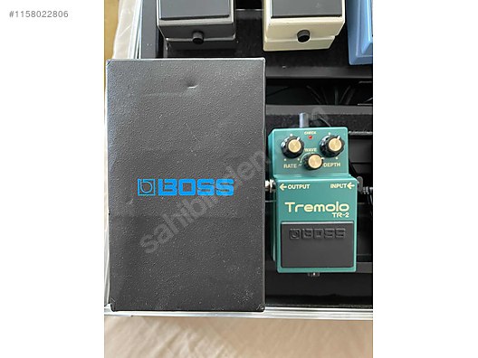 Boss TR-2 Tremolo Pedal - Efekt Pedalı ve Diğer Enstrüman Yan