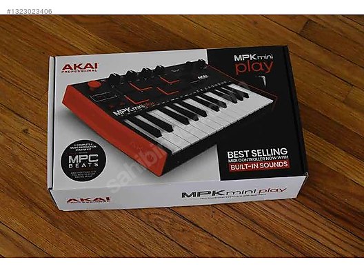 Akai Dijital Tuner - AKAI MPK Mini Play - Sıfır Ayarında, Kutulu
