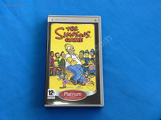 【中古】The Simpsons Game (輸入版:北米) PSP The Simpsons Game - PSP Oyun sahibinden.comda - 1301023655