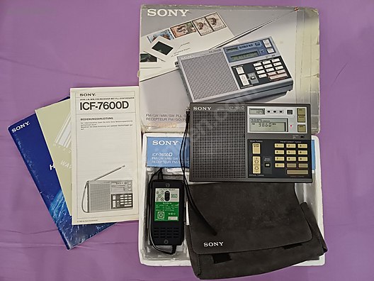 Sony / SONY ICF-7600D dijital radyo on sahibinden.com - 1276023717