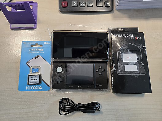 NINTENDO 3DS OLD (SİYAH) 64GB CFW OYUNLU on sahibinden.com
