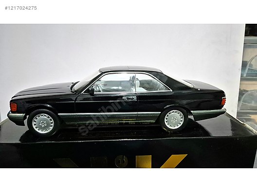 KK 1/18 メルセデスベンツ 560 SEC BLACK 1985 MERCEDES-BENZ 560 SEC COUPE C126 BLACK 1:18 by KK SCALE