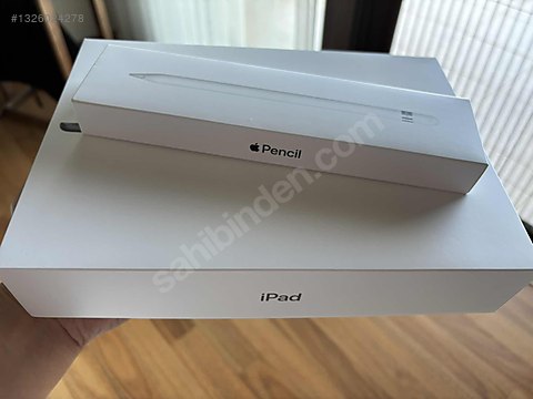 Apple / iPad 9 / iPad 9. Nesil 64GB + Apple Pencil Kutulu Temiz on