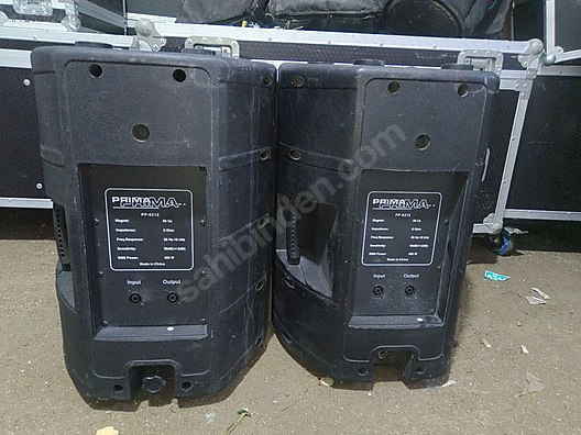 PRİMA 12 İNC 30 luk plastik kasa pasif hoparlör çift sahibinden