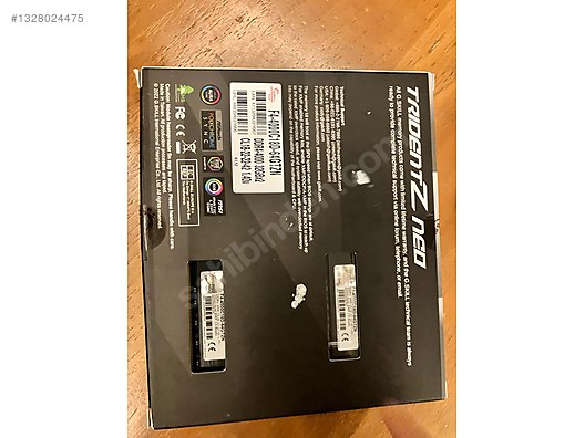 GSkill Trident Z RGB 32x2 64GB 4000MHz CL18 DDR4 RAM sahibinden