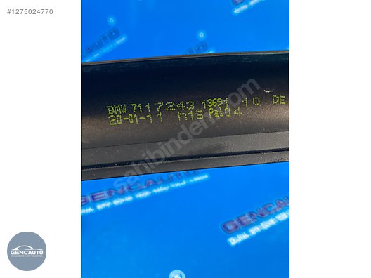 BMW E90 TAVAN YAN ÇİTA SOL ARKA SÖKME ORJ 7117243 MAT SİYAH - İlan ve ...
