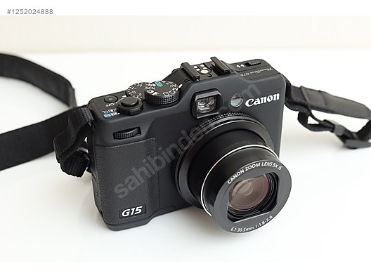 Canon PowerShot G15 Kompakt Dijital Fotoğraf Makinesi Fiyatları