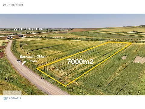 Lüleburgaz Sarıcaali'de Asfalt Cepheli 7000m2 Yatırıma...