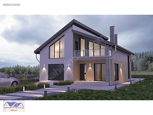 PREFABRİK ÇELİK KONSTRÜKSİYON VE YIĞMA EV Satılık Prefabrik Ev
