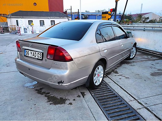 Honda Civic 1 6 VTEC ES EFSANE ES CİVİC 1 6 2002 Model  