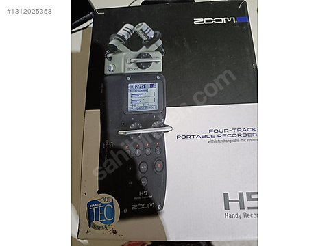 Zoom H5 Handy Recorder taşınabilir bir ses kaydedici, yüksek