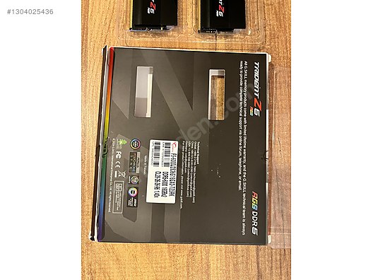 G.Skill Trident Z5 RGB F5-6000J2836G16GX2-TZ5RK 32GB (2x16) CL28
