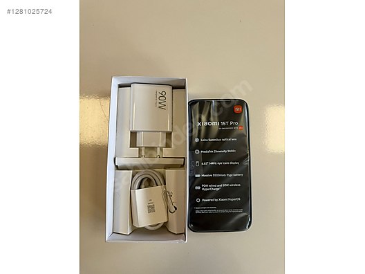 İkinci El ve Sıfır Alışveriş / Cep Telefonu & Aksesuar / Cep Telefonu / Xiaomi / 15T Pro