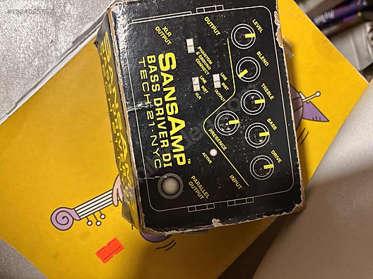 Sansamp bass di tech21 - Efekt Pedalı ve Diğer Enstrüman Yan