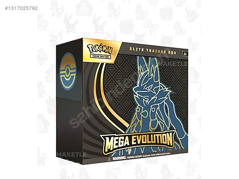 Game Cards / Pokemon TCG Mega Evolution Elite Trainer Box