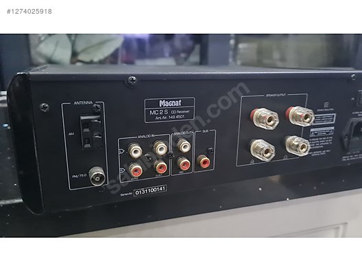 İkinci El ve Sıfır Alışveriş / Ev Elektroniği / Ev Müzik Sistemleri / Amfi / Magnat