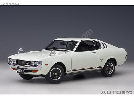 1:18 Toyota Celica Liftback 2000GT (RA25) 1973 - Beyaz on